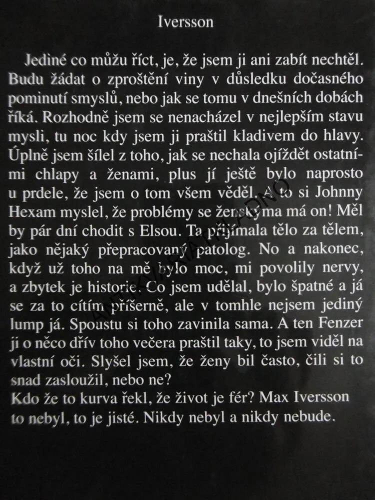 VRAŽEDNÁ VÝMĚNA, SIMON KERNICK, **an
