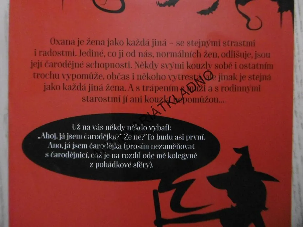 ČARODĚJKA, MARTIN ČÁP, **an