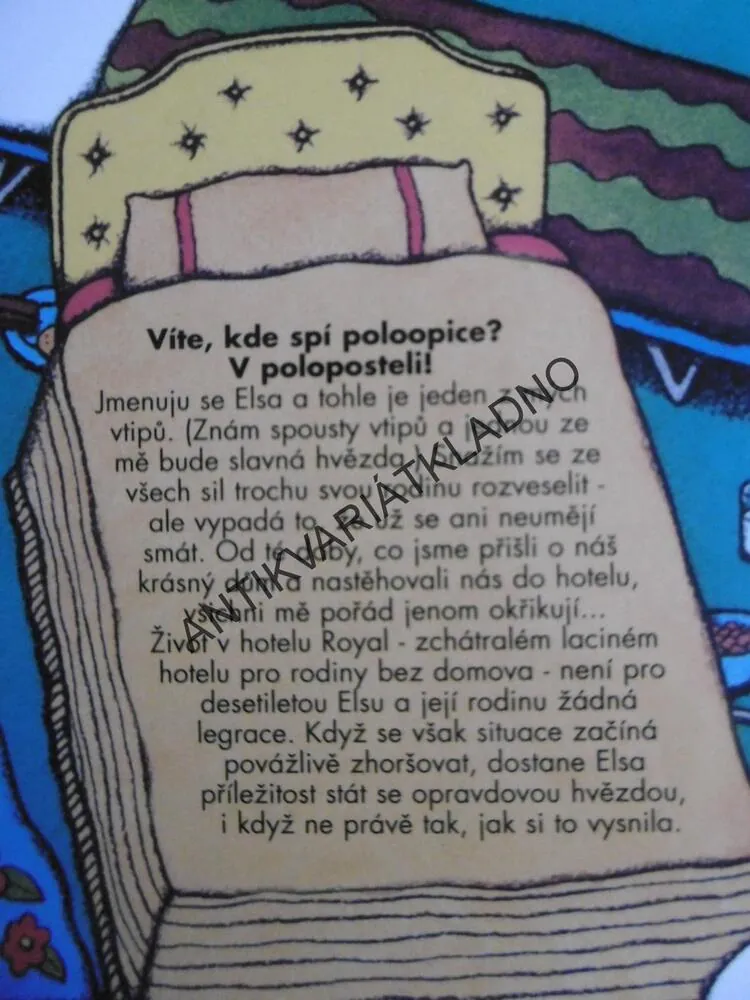 SLAVNÁ HVĚZDA, JACQUELINE WILSONOVÁ, **an