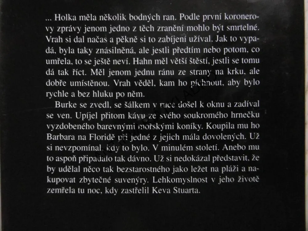 TUČNÉ ÚTERÝ, SANDRA BROWN, **an