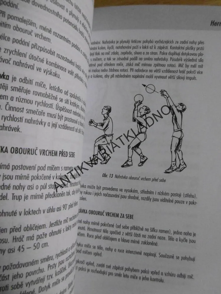 VOLEJBAL, MÍČOVÁ HRA, TECHNIKA, TAKTIKA, KAPLAN