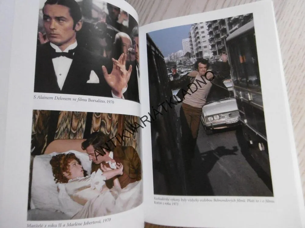 JEAN PAUL BELMONDO, JIŘÍ ŽÁK, HEREC, FILM, **an