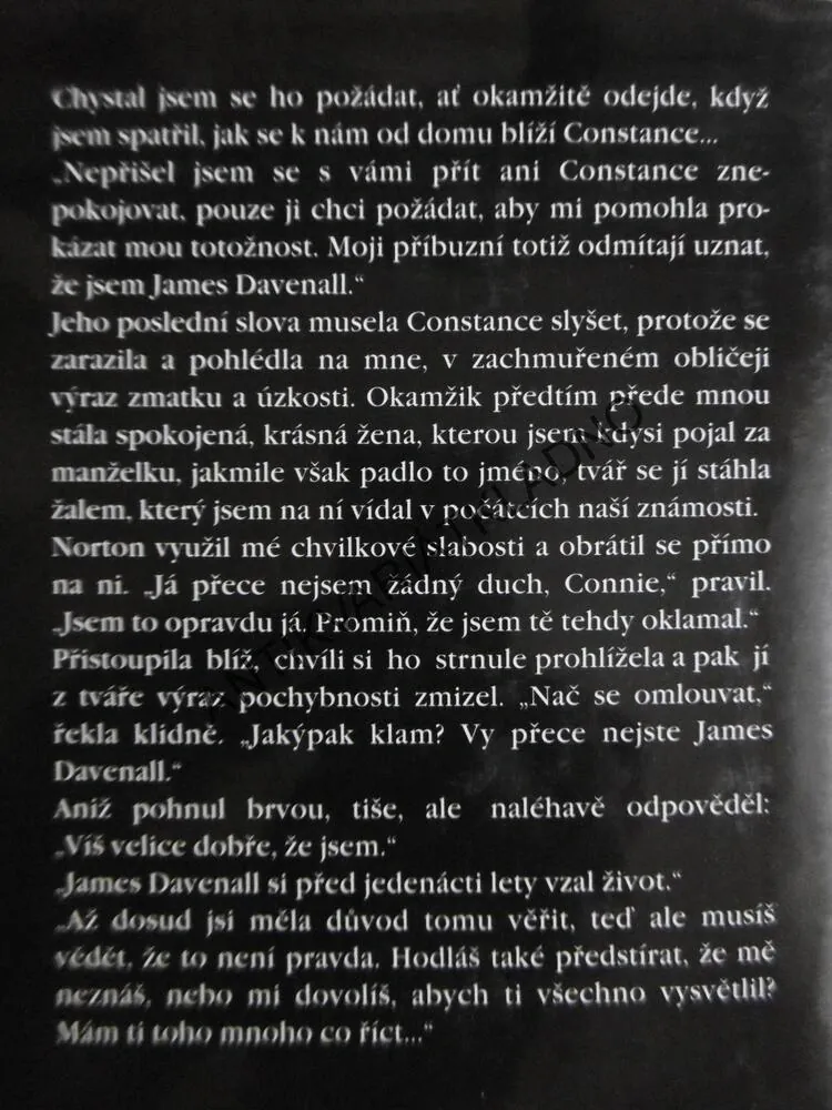 OBRYSY V TEMNOTĚ, ROBERT GODDARD, **an