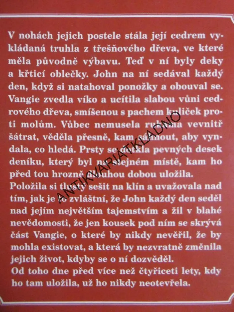 JESTŘÁBÍ ZÁTOKA, SUSAN WILSONOVÁ, **an