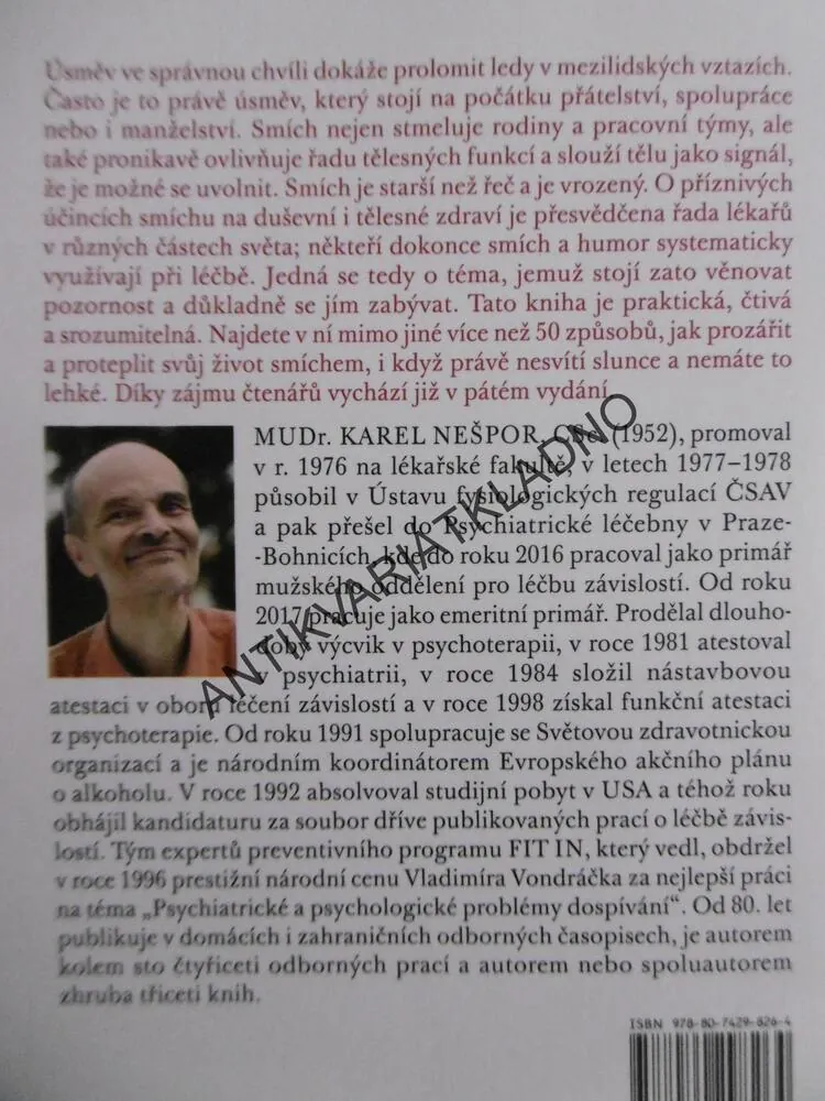 LÉČIVÁ MOC SMÍCHU, KAREL NEŠPOR, **an