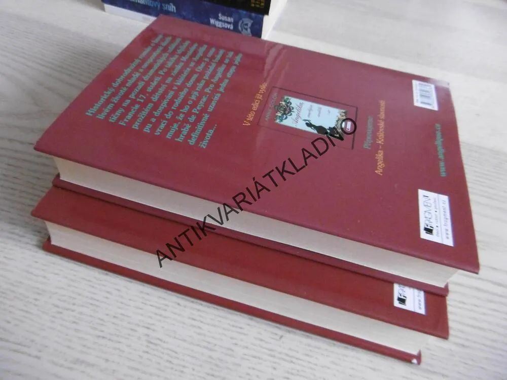 ANGELIKA, MARKÝZA ANDĚLŮ, TOULOUSKÁ SVATBA, ANNE GOLON, 2 DÍLY, **an