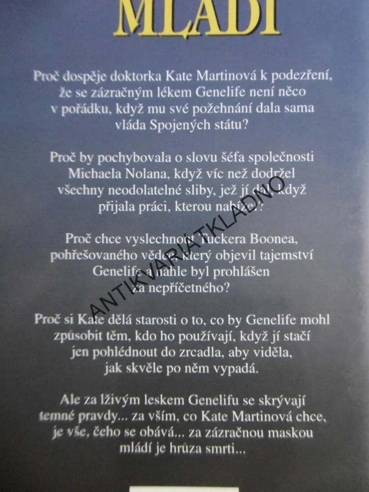 JED VĚČNÉHO MLÁDÍ, NANCY FISHEROVÁ, **an