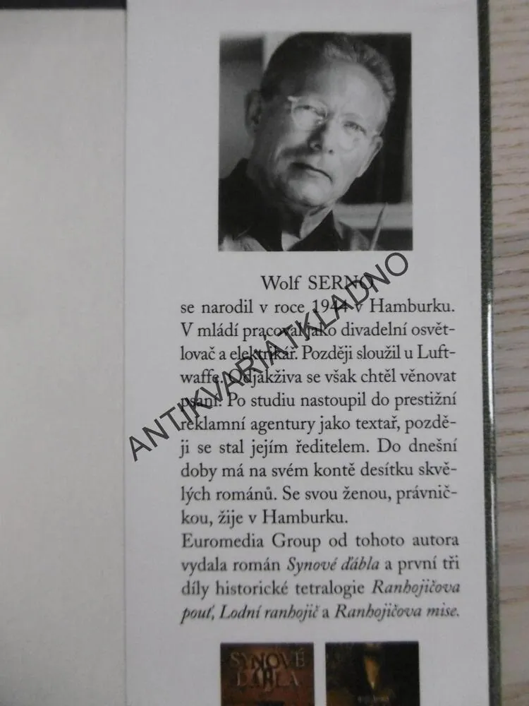 RANHOJIČOVA LÁSKA, WOLF SERNO, **an