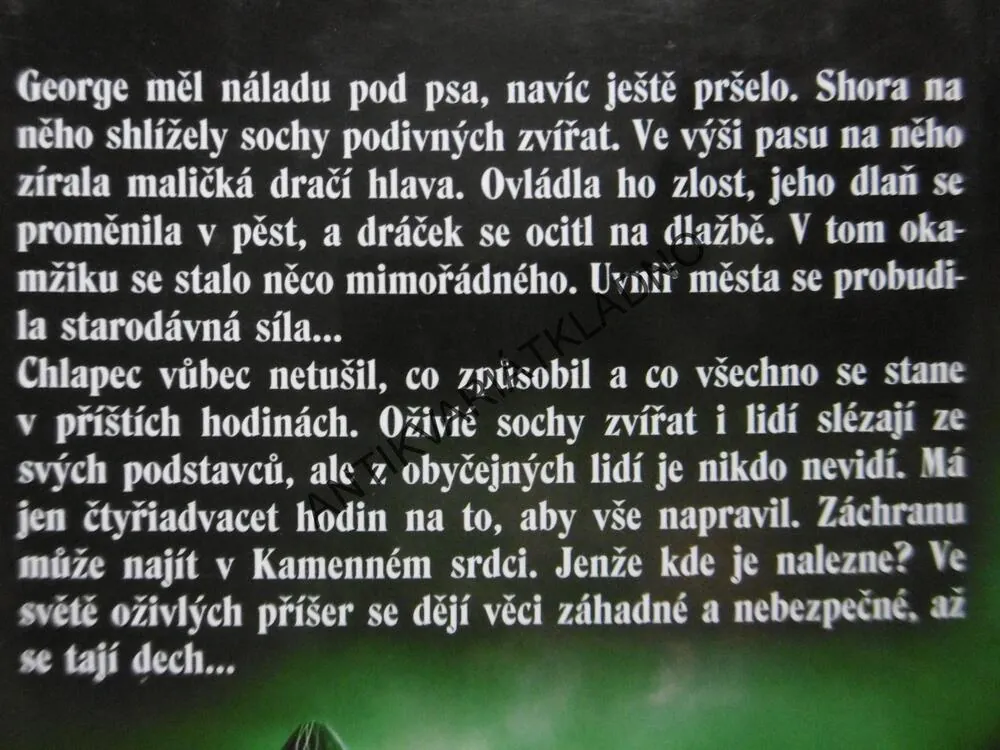 KAMENNÉ SRDCE, CHARLIE FLETCHER, **an