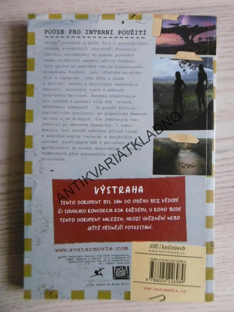 AVATAR JAMESE CAMERONA, MARIA WILHELM, DIRK MATHISON, **an