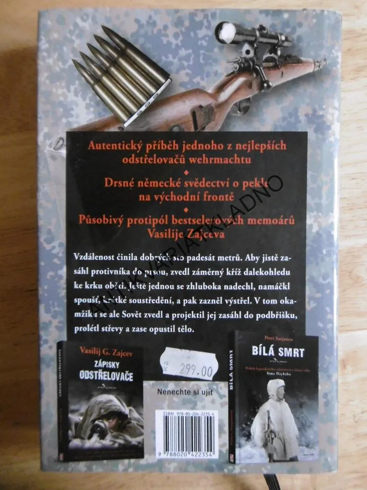 NA MUŠCE LOVCE, WACKER,VZPOMÍNKY ODSTŘELOVAČE WERMACHTU