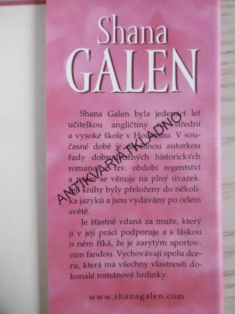 LORD A LADY V UTAJENÍ, SHANA GALEN, **an
