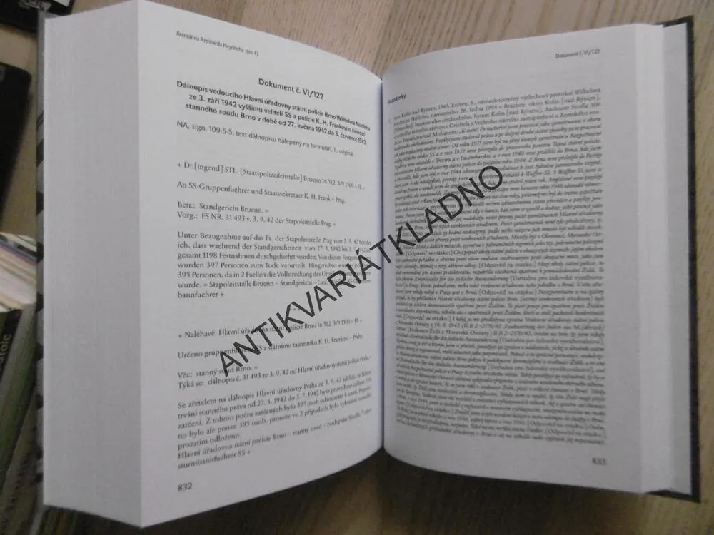 ATENTÁT NA REINHARDA HEYDRICHA 4.,VOJTĚCH ŠUSTEK, P-A