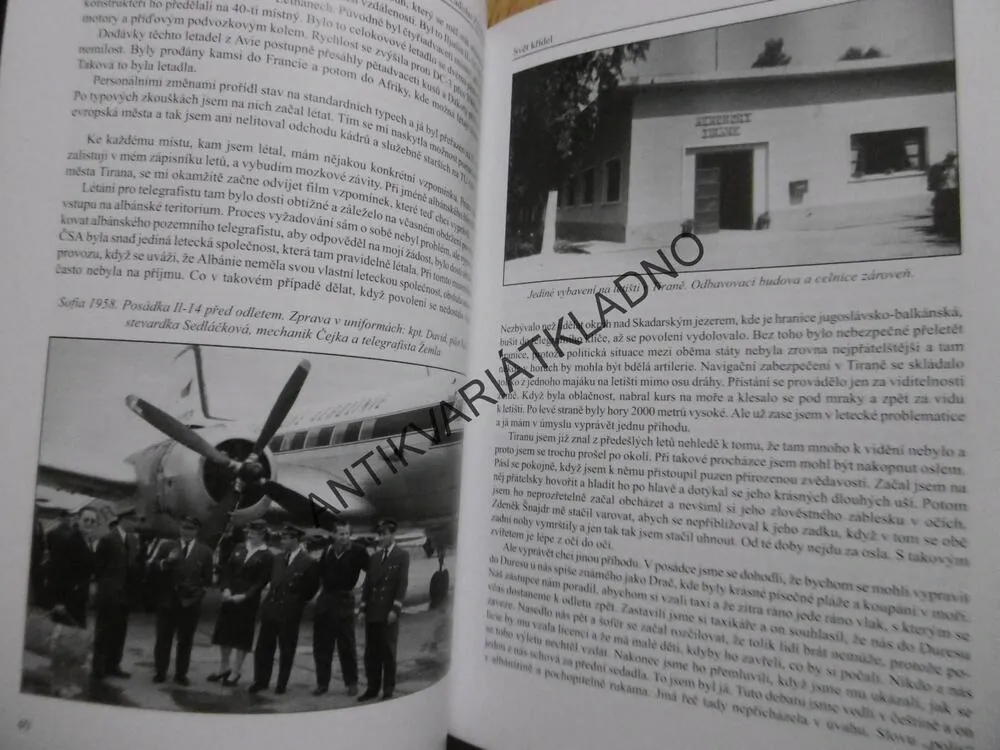 ŽIVOT MEZI NEBEM A ZEMÍ, LADISLAV ŽEMLA, LETECTVÍ