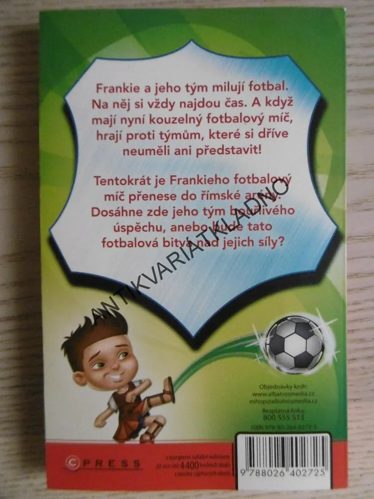 FRANKŮV KOUZELNÝ FOTBAL, FRANKIE A ŘÍMANÉ, FRANK LAMPARD, **an