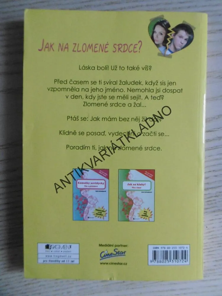 JAK NA ZLOMENÉ SRDCE?, SYLVIA SCHNEIDEROVÁ, **an