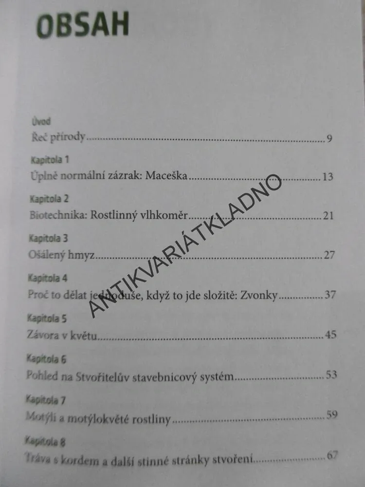 OBDIVUHODNÁ TAJEMSTVÍ ZE SVĚTA PŘÍRODY, ROSTLINY, JUNKER,, **an