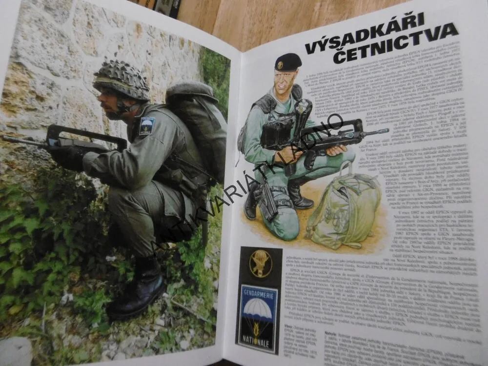 ELITNÍ JEDNOTKY SVĚTA, MICHELETTI, ARMÁDA, **an
