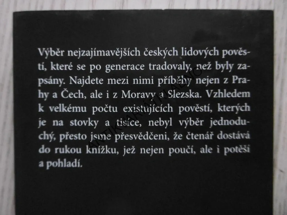 TAJEMNÉ POVĚSTI ČESKÉ, BŘETISLAV NIKL, **an