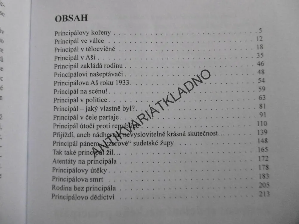 PERIPETIE SUDETONĚMECKÉHO PRINCIPÁLA, EMIL HRUŠKA, **an