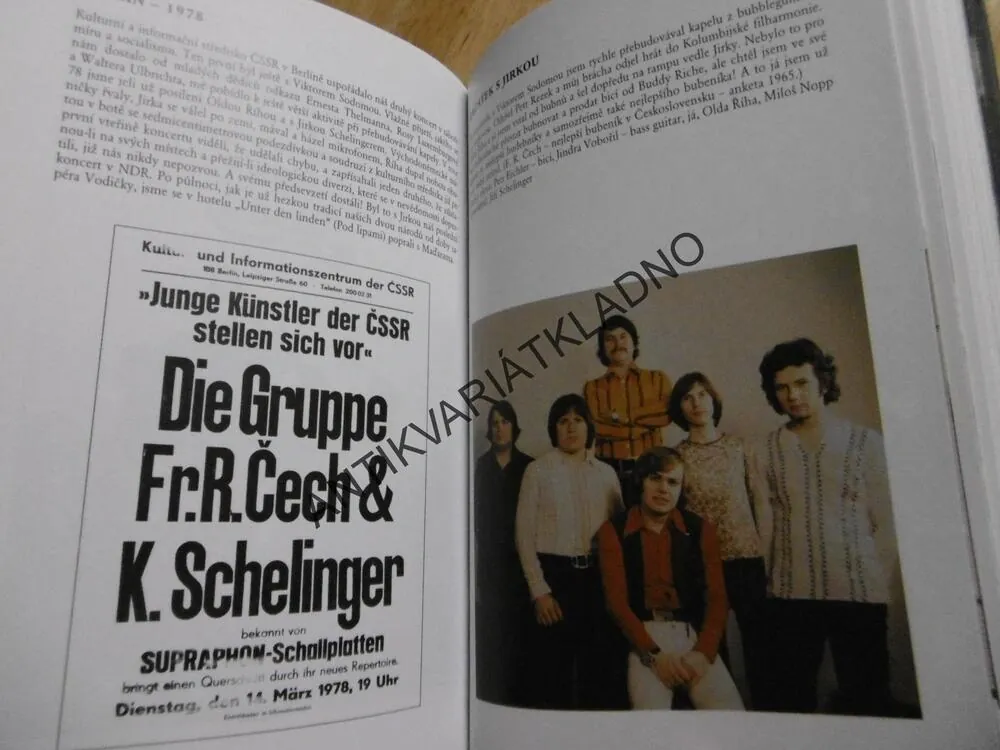 JIŘÍ SCHELINGER: ŽIVOT A ..., ZPĚVÁK, BOŠNAKOV, **an