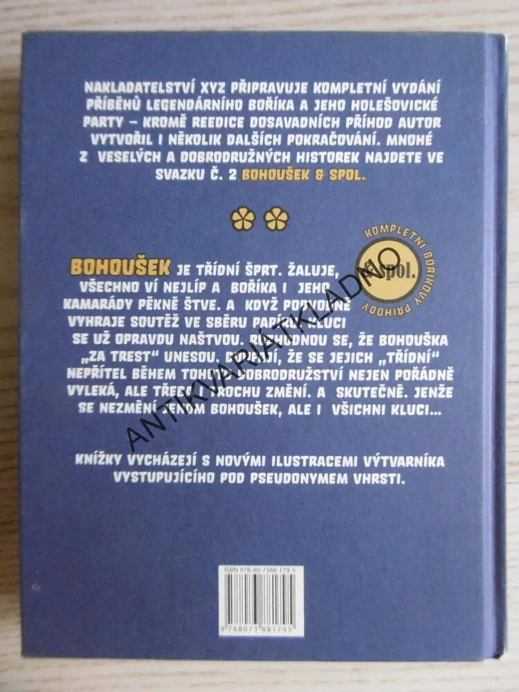 BOHOUŠEK, VOJTĚCH STEKLAČ, **an