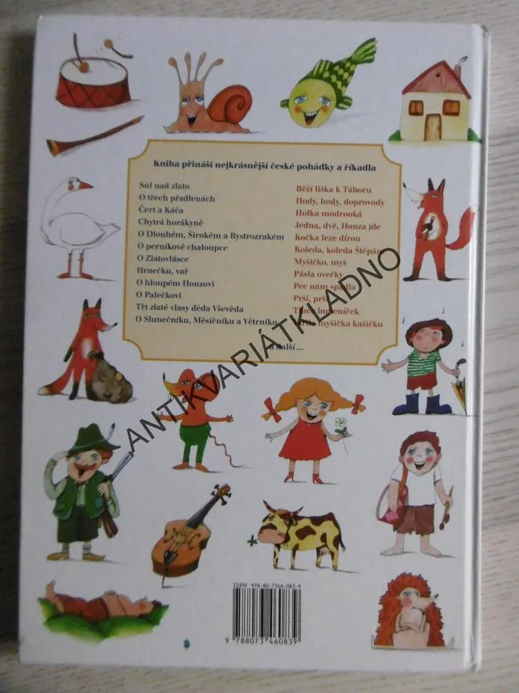 ČESKÉ POHÁDKY A ŘÍKADLA, **an