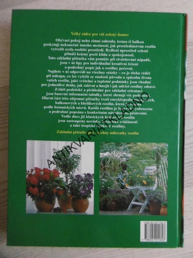 1000 NEJKRÁSNĚJŠÍCH ROSTLIN PRO ZELENÝ DOMOV, HALINA HEITZOVÁ, **an