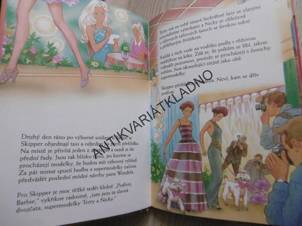 BARBIE SUPERMODELKA, **an