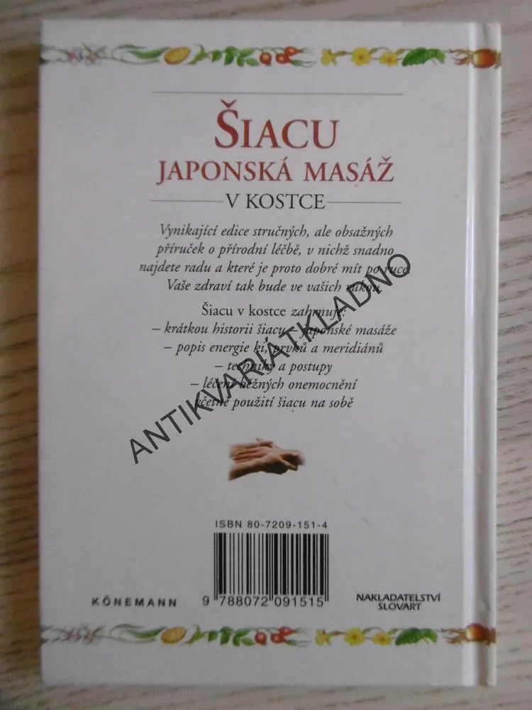 ŠIACU, JAPONSKÁ MASÁŽ V KOSTCE, NICOLA POOLEYOVÁ, **an