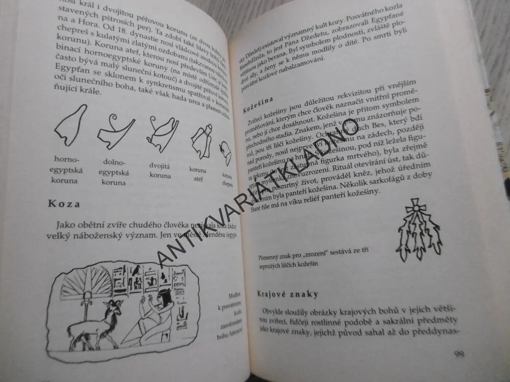 LEXIKON BOHŮ A SYMBOLŮ STARÝCH EGYPŤANŮ, MANFELD LURKER, **an