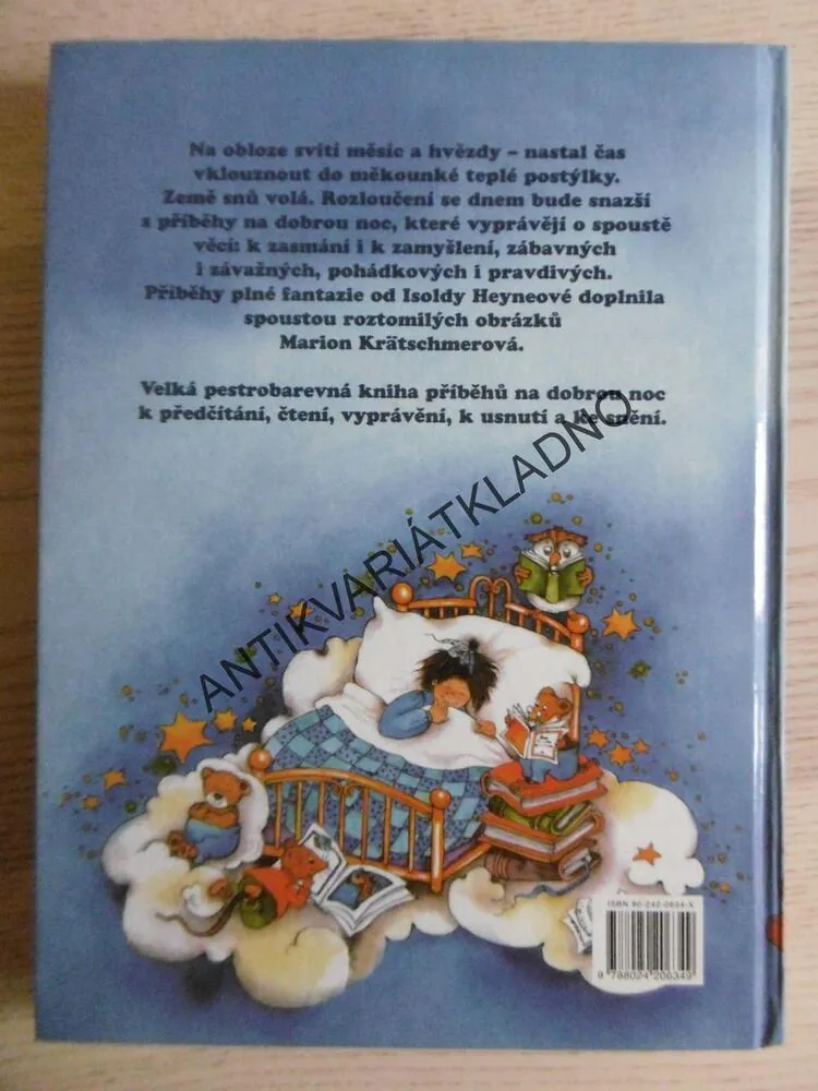 VELKÁ KNIHA PŘÍBĚHŮ NA DOBROU NOC, ISOLDE HEYNEOVÁ, MARION KRÄTSCHMEROVÁ, **an
