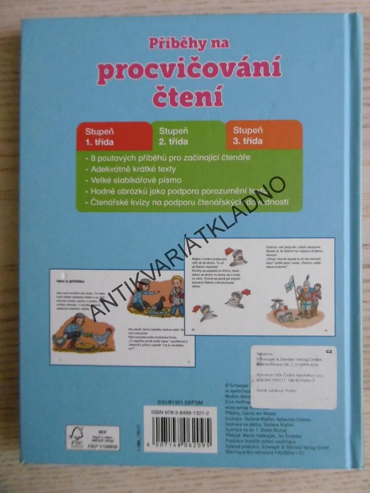 PŘÍBĚHY NA PROCVIČOVÁNÍ ČTENÍ, 2. TŘÍDA, **an
