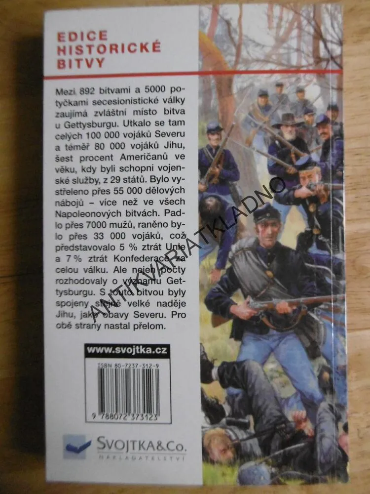 HISTORICKÉ BITVY GETTYSBURG 1863