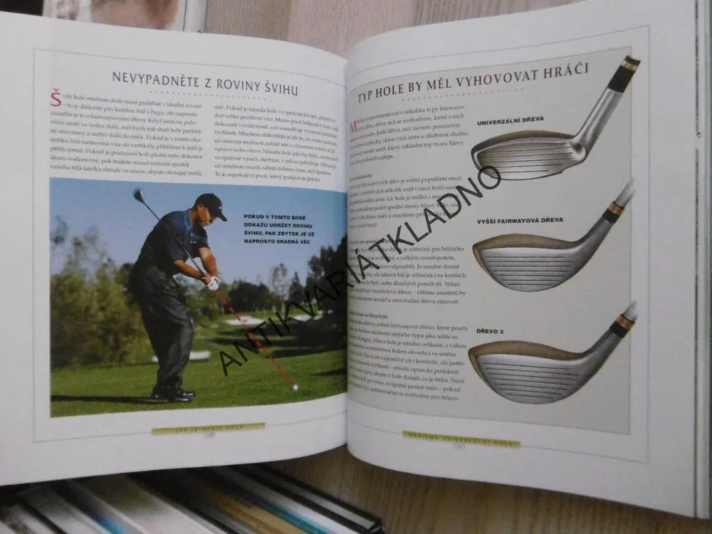 TIGER WOODS, JAK JÁ HRAJU GOLF, **an
