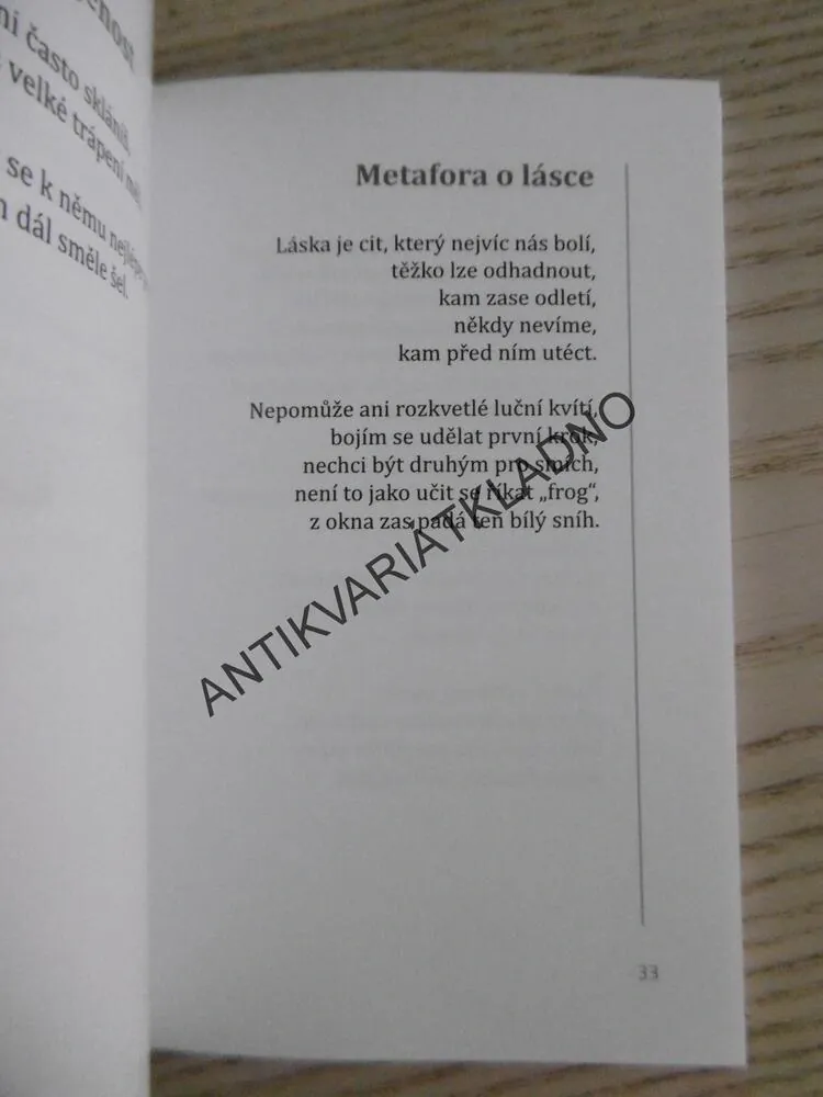 ŠTĚSTÍ A NÁHODA, JANA BAUEROVÁ - VĚNOVÁNÍ, **an