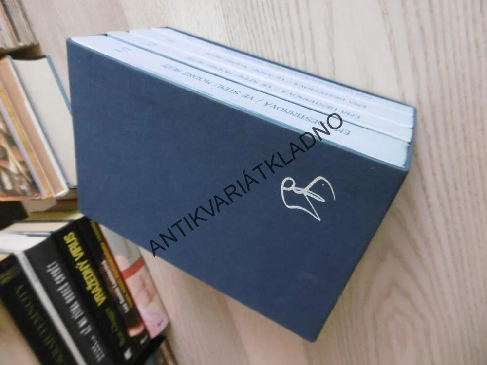 VE STÍNU MODRÉ RŮŽE, EMA DESTINNOVÁ, 3 DÍLY, 4 KNIHY, **an