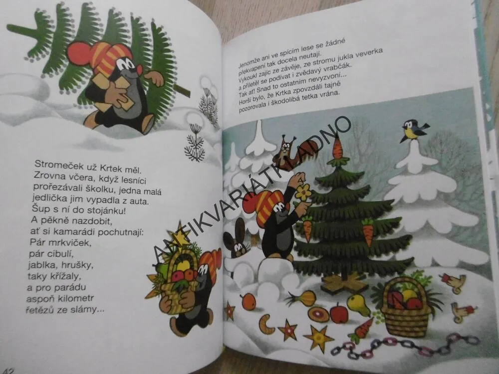 KRTEK V ZIMĚ, ZDENĚK MILER, HANA DOSKOČILOVÁ, **an