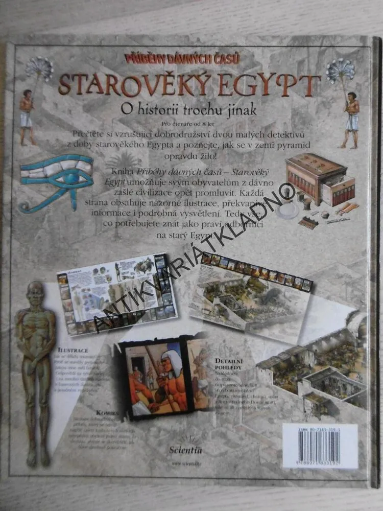 STAROVĚKÝ EGYPT, PŘÍBĚHY DÁVNÝCH ČASŮ, STEWART ROSS, **an