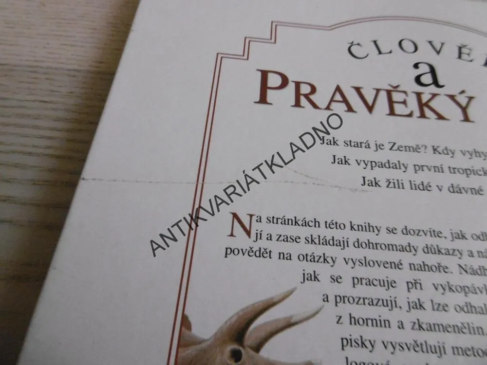 ČLOVĚK A PRAVĚKÝ SVĚT, ROBERT MUIR WOOD, **an