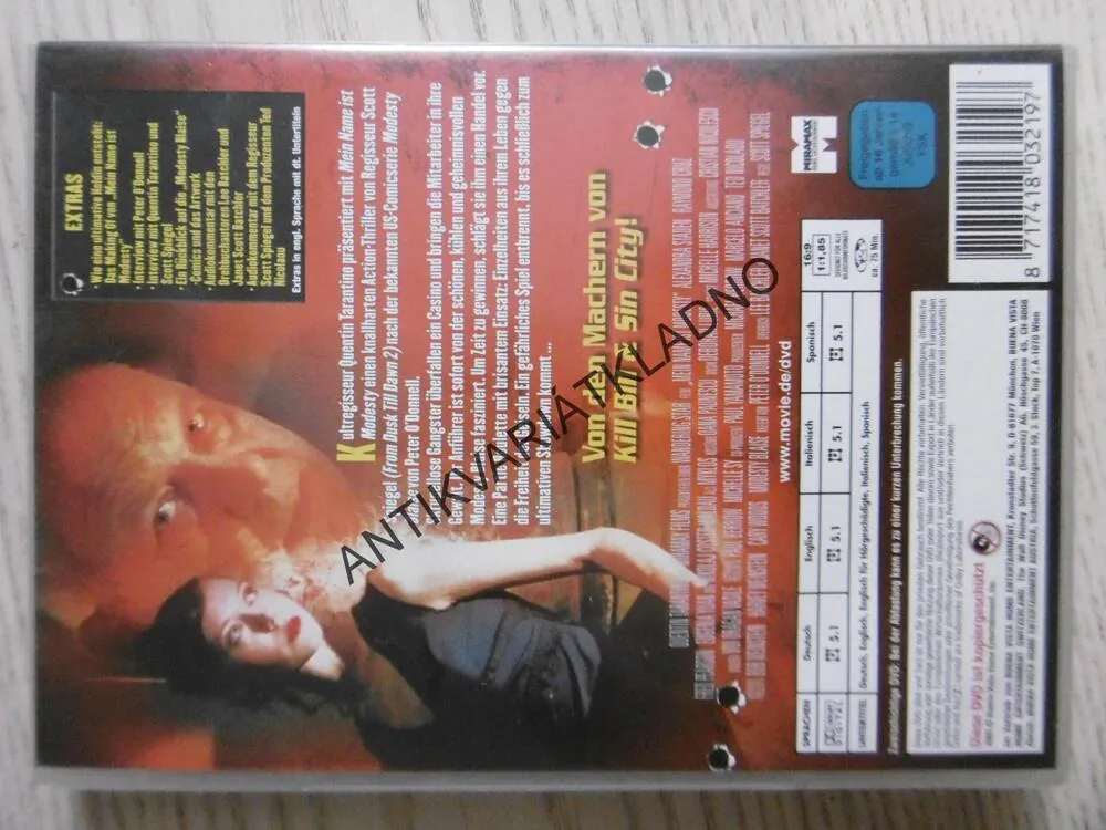 MEIN NAME IST MODESTY, DVD FILM