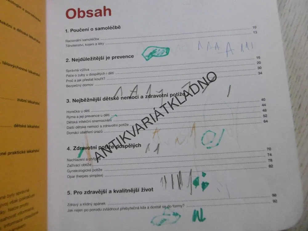 MAMINČINA KNÍŽKA DOBRÝCH RAD O ZDRAVÍ, **an