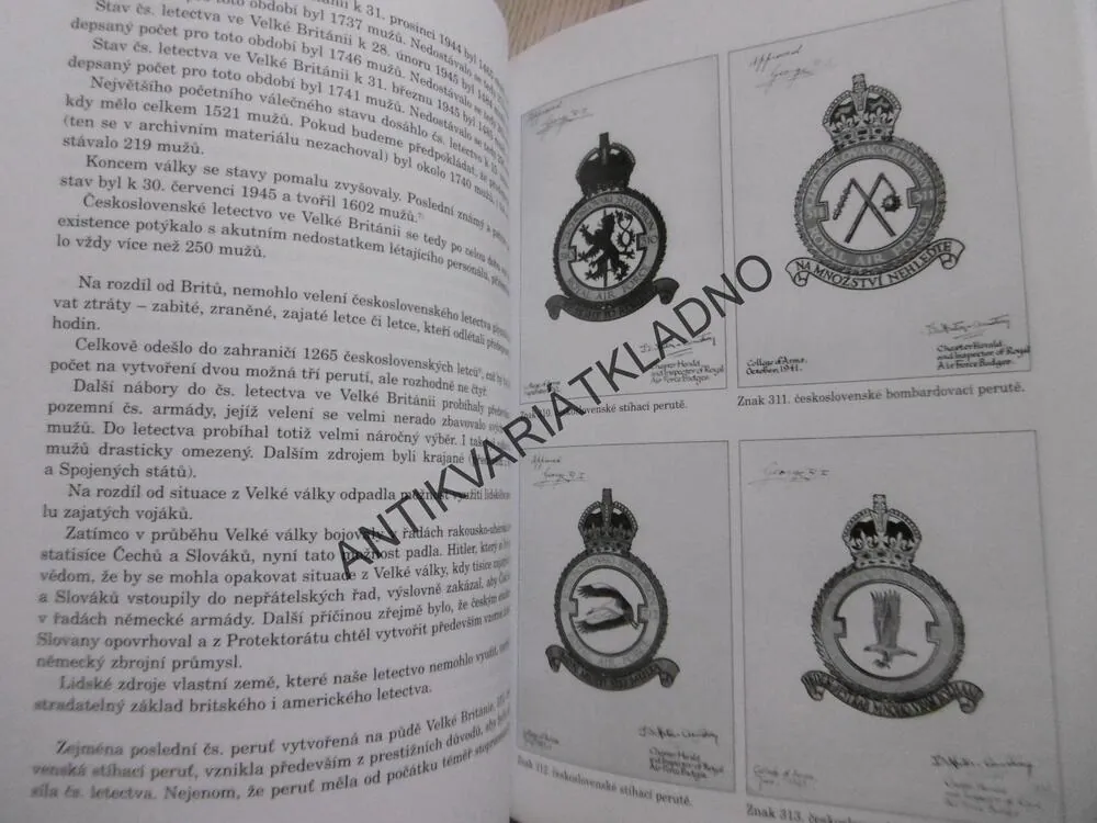 ČESKOSLOVENŠTÍ LETCI VE VELKÉ BRITÁNII A VÁLEČNÉ FENOMÉNY, LADISLAV KUDRNA, **an