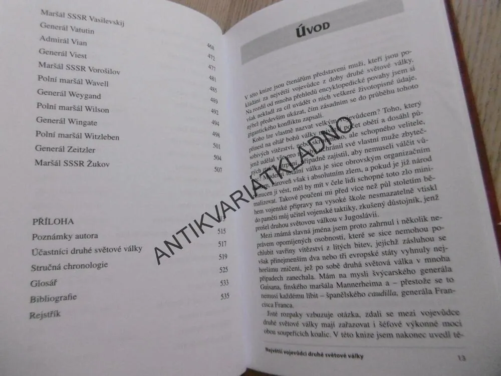 NEJVĚTŠÍ VOJEVŮDCI 2. SVĚTOVÉ VÁLKY, JOSEF OREL, **an