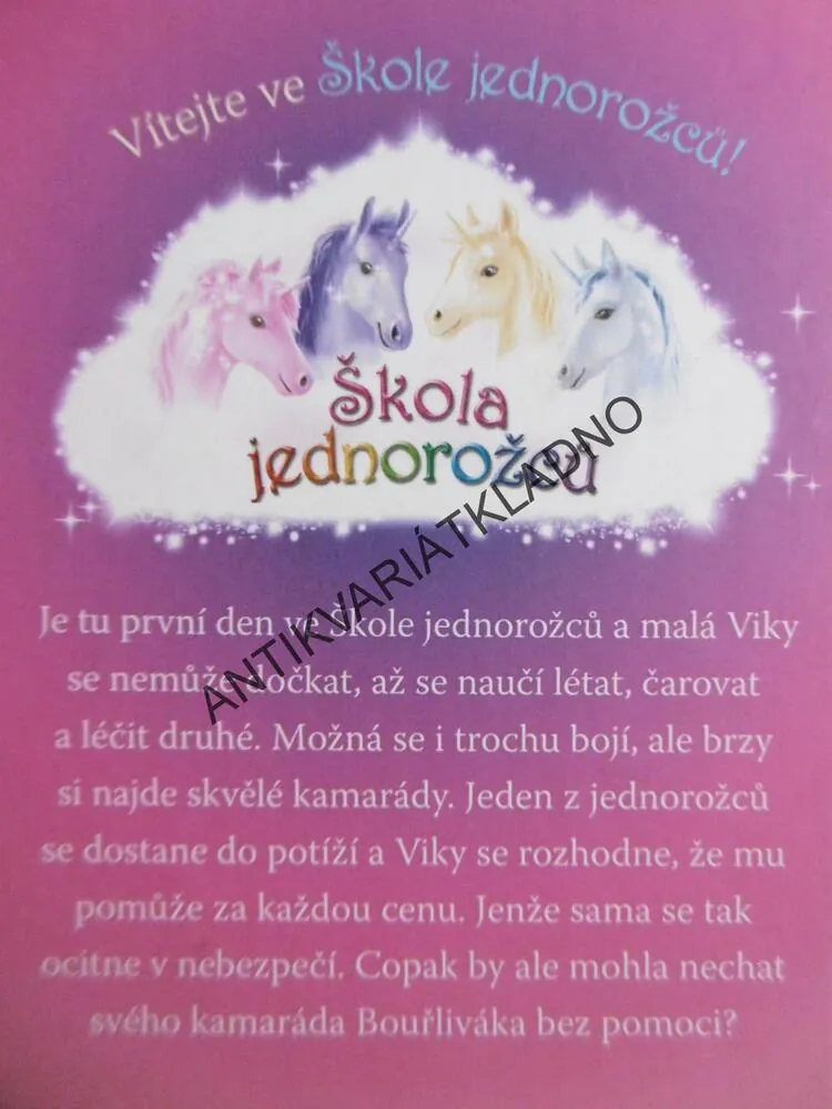ŠKOLA JEDNOROŽCŮ, PRVNÍ KAMARÁDI, LINDA CHAPMANOVÁ, **an