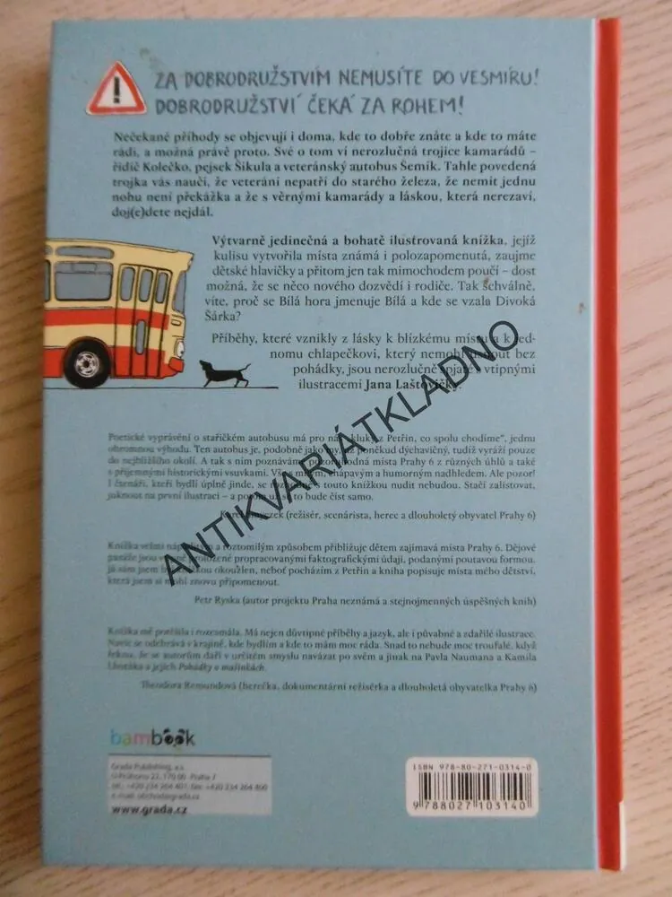 DOBRODRUŽSTVÍ PANA KOLEČKA, MICHAELA MLÍČKOVÁ JELÍNKOVÁ, **an