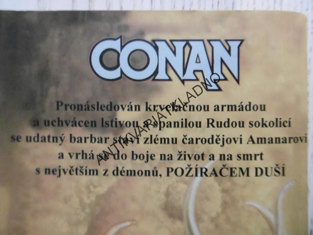 CONAN NEPORAZITELNÝ, ROBERT JORDAN, **an
