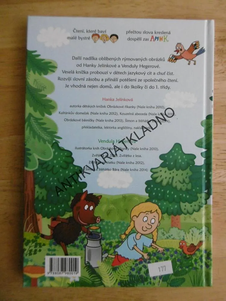 OBRÁZKOVÉ ŘÍKANKY 2, JELÍNKOVÁ, HEGEROVÁ, **an