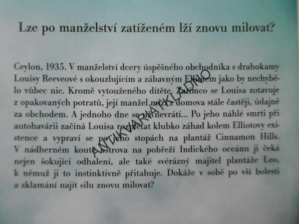 SAFÍROVÁ VDOVA, DINAH JEFFERIES, **an