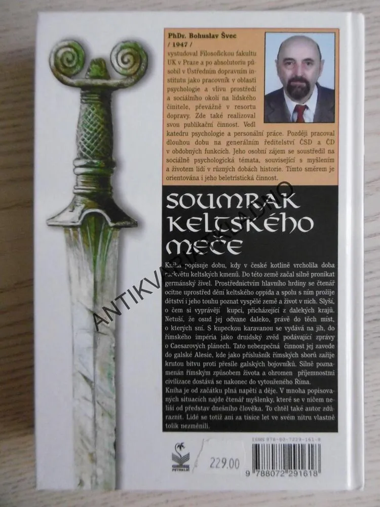 SOUMRAK KELTSKÉHO MEČE, BOHUSLAV ŠVEC, **an